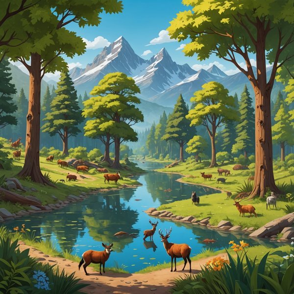 Comment un jeu de gestion de parc naturel peut-il enseigner la conservation de l'environnement et la biodiversité?